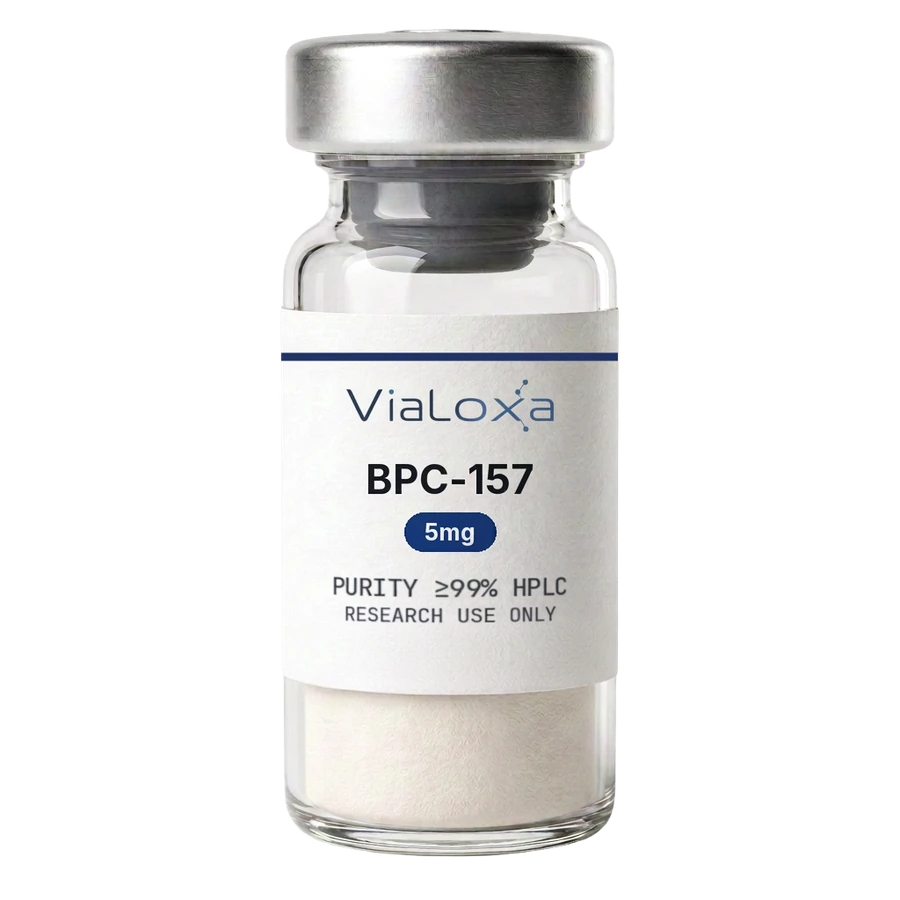 Vialoxa BPC-157 5 mg research vial
